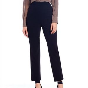 Antonio Melani crepe black satin pants size 10